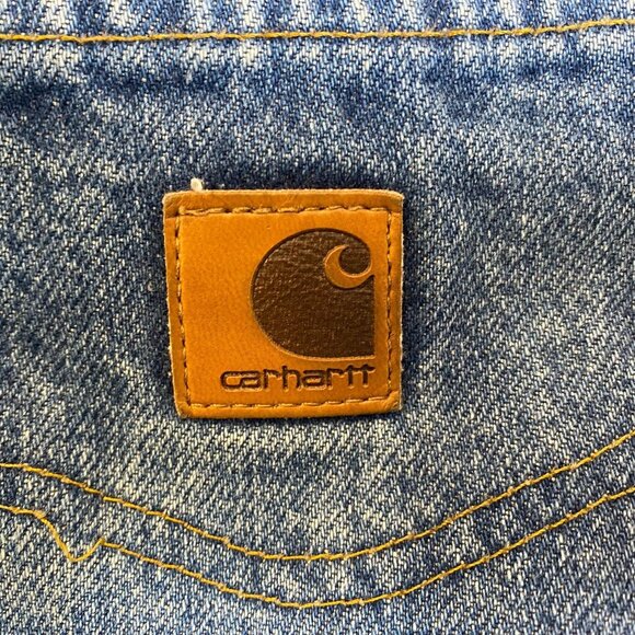 Carhartt Men's B17 DST Jeans Size 38x32 Vintage from December 2004 - Picture 10 of 16